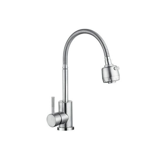 Змішувач для кухні WEZER з рефлекторним виливом EKO4D-01