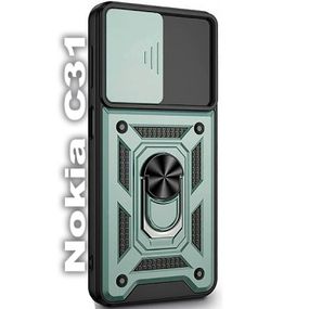 Чехол для мобильного телефона BeCover Military Nokia C31 Dark Green (709988)