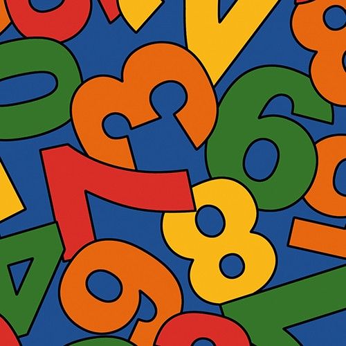 Детский линолеум Leoline Smart BUBBLEGUM & LIQUORICE NUMBERS 76 | Зображення 1