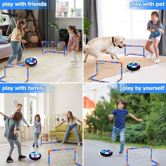 Дитячий футбольний набір Lenbest Kids – повітряний м’яч із воротами, картками та свистком | Зображення 4