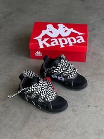 Кросівки Kappa Fatty Black ,  В'єтнам  Kap 7001 (маломірки на розмір)