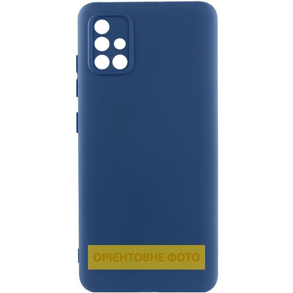 Чохол TPU GETMAN Liquid Silk Full Camera для Xiaomi Redmi 9 Синій / Deep navy