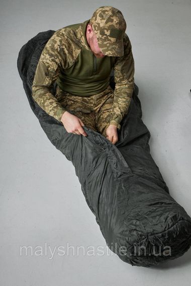 Зимовий спальний мішок -12/15*С Military®️ Army Green | Зображення 4