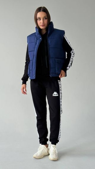 Жіноча жилетка темно-синя | Зображення 5