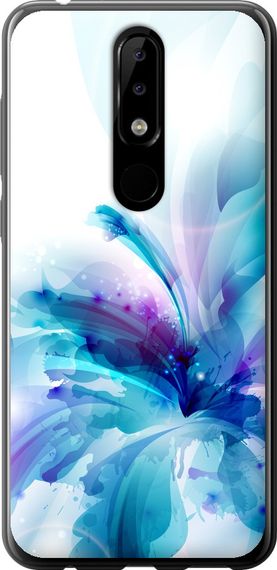 Чехол на Nokia 5.1 Plus цветок "2265u-1543-17620"