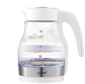 Електрочайник 1,7л 2000W скло (диск) білий MR-061-WHITE Maestro