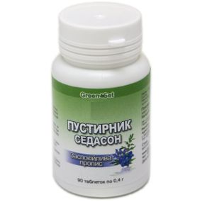Комплекс для профилактики нервной системы GreenSet Пустырник - Седасон - Успокаивающая пропись 90 таблеток