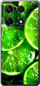 Чохол на Infinix Note 30 Pro Зелені часточки лимона "852u-3427-2448"