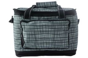 Термосумка 15 л чорно-біла (32*20*24 см) СИЛА 960604