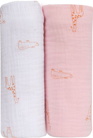 Рушники Bubaba by FreeON 2/1 PINK and WHITE 70х70 см