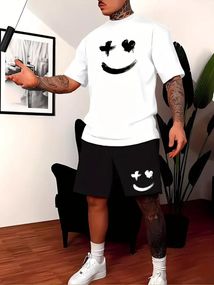 Комплект футболка та шорти ДТФ