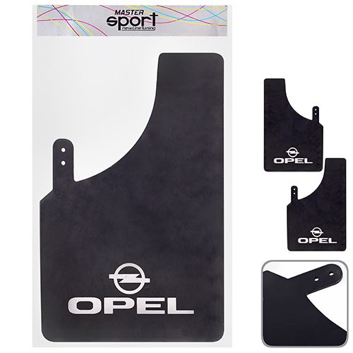 Бризковики "Sport Master" XL 230*375 OPEL універсальні гумові (2 шт.) | Зображення 4