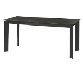 Стіл Vermont Black Marble чорний, кераміка під чорний камінь 1200 (+500) х800х760 мм