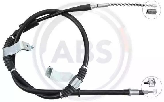 Трос ручного гальма Lacetti лівий, A.B.S. (K17008) (96435117) | Зображення 2