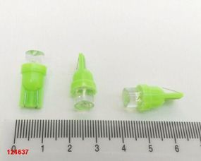 Лампа світлодіод б/ц 12V W5W T10 LED зелена