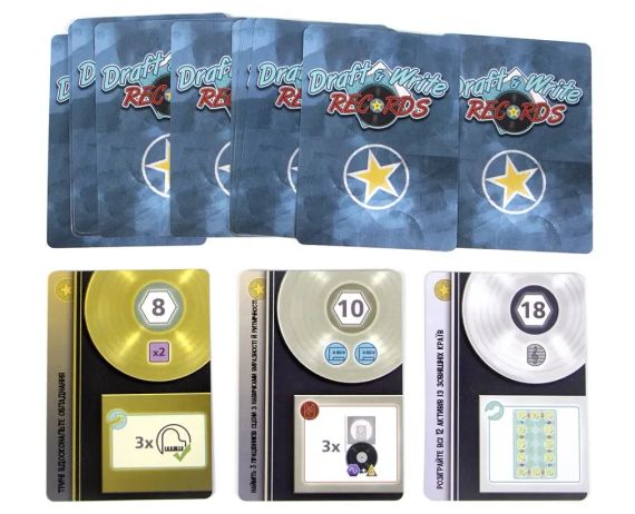 Настольная игра Draft & Write Records + 2 мини дополнения (на украинском) | Зображення 7