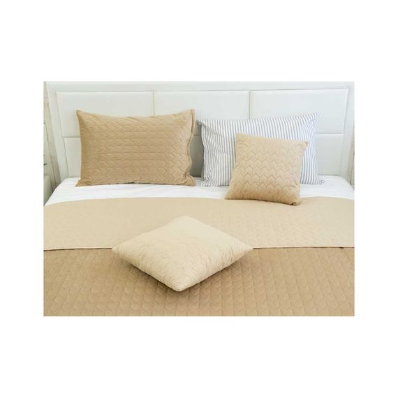 Подушка Руно декоративна Velour Beige 40х40 (311.55_Beige) | Зображення 1