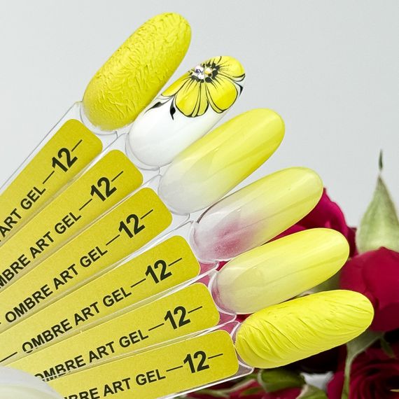 Гель-фарба для омбре Crooz Art gel ombre №12 3мл