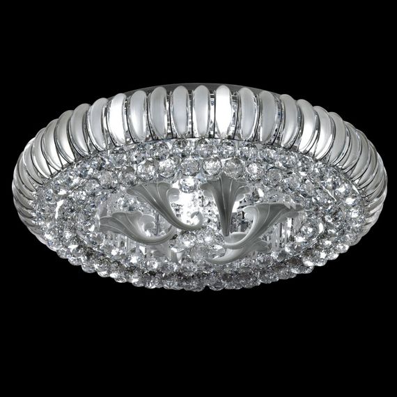 Люстра торт потолочная с подсветкой LED E14 40W CH (BCL-390S/12) | Зображення 2