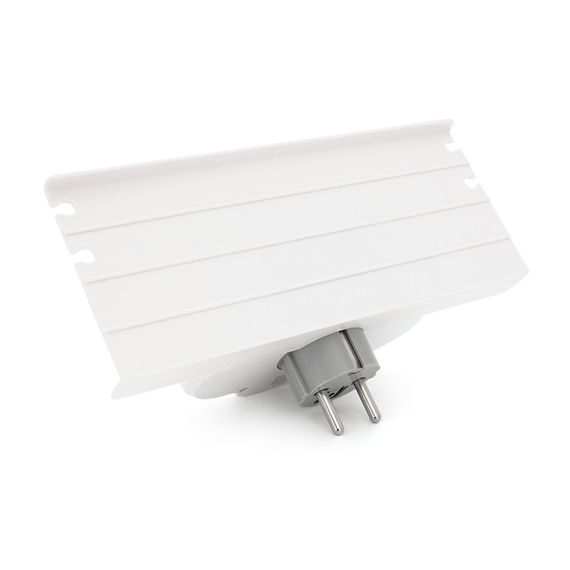 Розетка двійник із заземленням HHT609W, USB+Type-C, 4А | Зображення 2