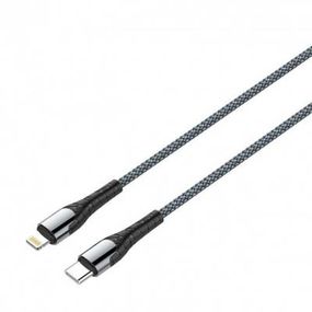 Дата кабель USB Type-C to Lightning 1.0m ColorWay (CW-CBPDCL033-GR) (CW-CBPDCL033-GR)