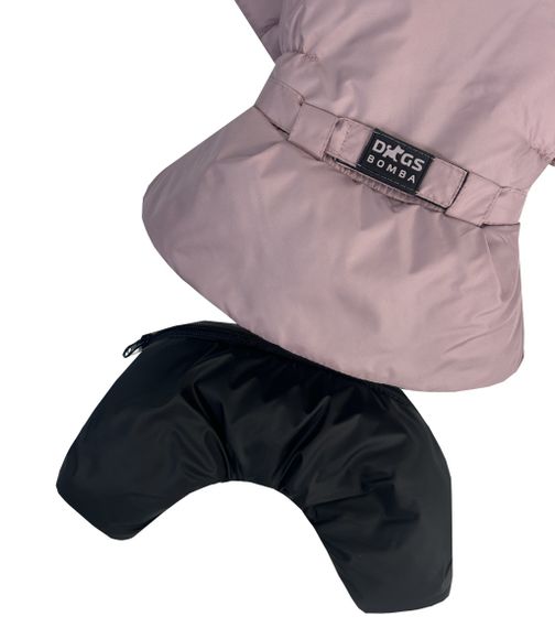 Комбінезон трансформер для дівчат пудра 2 | Зображення 4