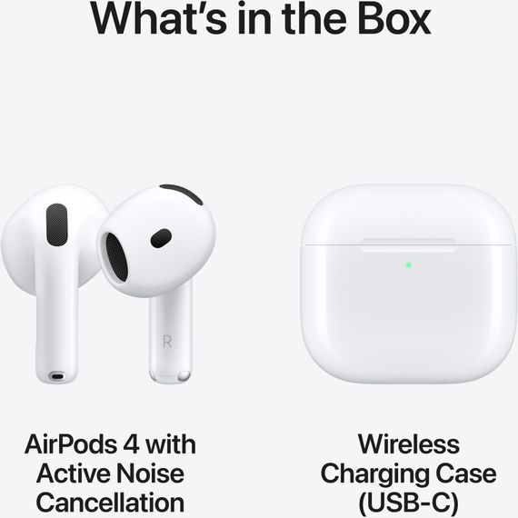 Навушники Apple AirPods 4 with Active Noise Cancellation (MXP93ZE/A) | Зображення 8