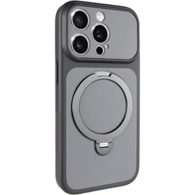 Чохол Ummi Full Camera with Magnetic Fit HQ Ring для Apple iPhone 15 Pro (6.1") Black