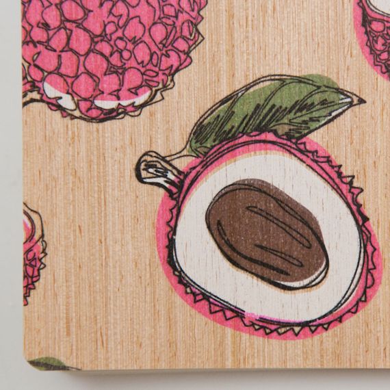 Блокнот "Личи" из модифицированной древесины 12201-KR формат А5 на пружине | Зображення 3