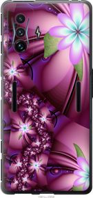 Чехол на Xiaomi Poco F4 GT Цветочная мозаика "1961u-2958-17620"