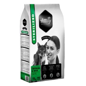 Корм Amity Sterilized Chicken сухой с курицей для стерилизованных котов 10 кг