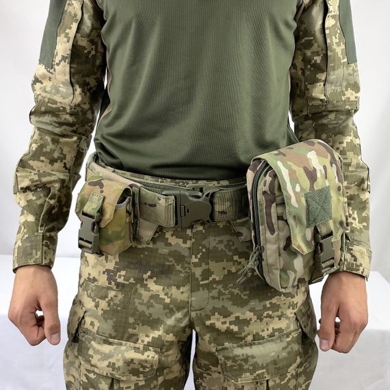 Тактическая армейская аптечка IRR Cordura 500D Мультикам (multicam) утилитарный, медицинский подсумок | Зображення 1