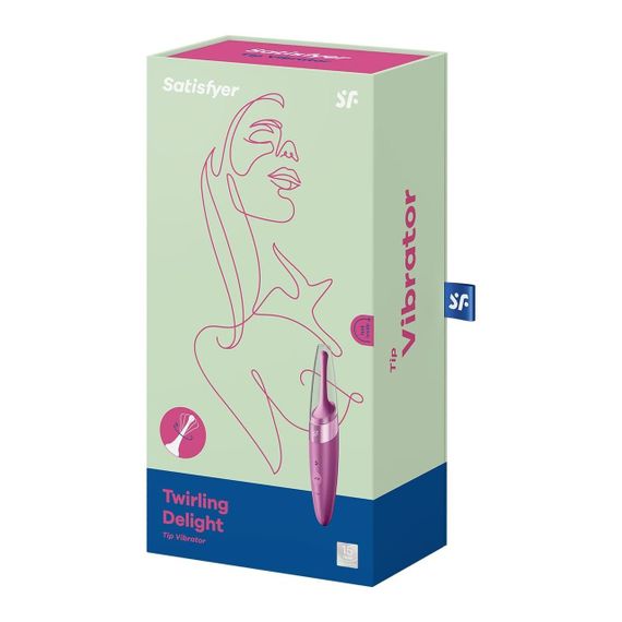 Вибратор для клитора Satisfyer Twirling Delight (Berry) | Зображення 5