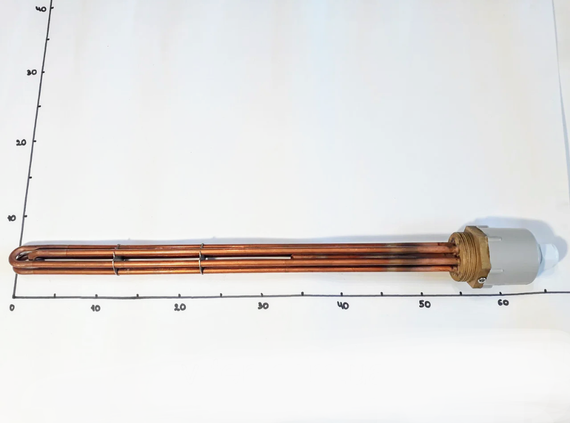 Блок ТЭНов 15000W с резьбой 2" 220V | Зображення 2