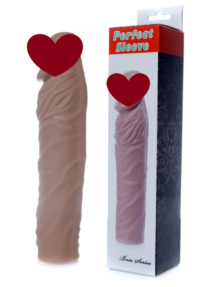 Насадка Perfect Sleeve Mulatto extends 7 cm Sex Aura