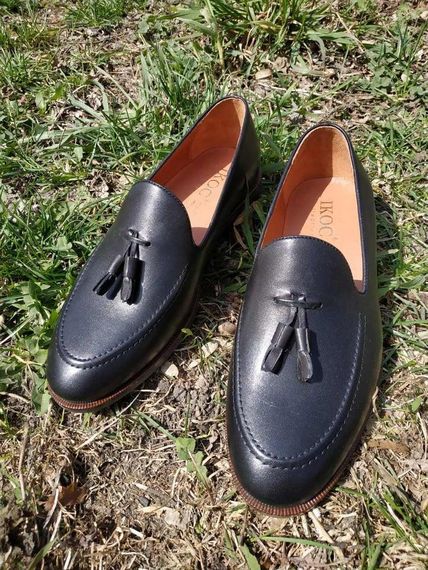 Кожаные туфли лоферы Ikos туфли 39 размер | Зображення 4