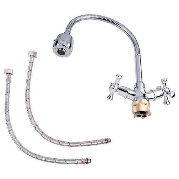 Змішувач для кухні з рефлекторним зливом Lidz (CRM) 75 21 271F-4 | Зображення 2