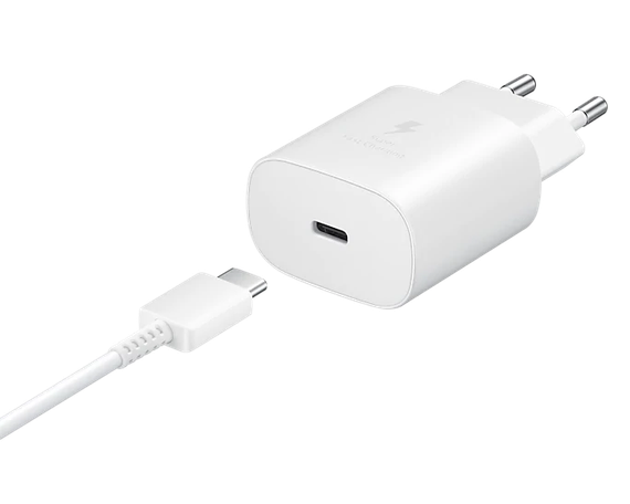 Сетевое зарядное устройство Samsung 25W Super Fast Charging (w/o cable) White (EP-TA800NWEGRU)
