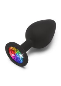 Анальна пробка середня Rainbow Booty Jewel M Toy Joy Sex Aura