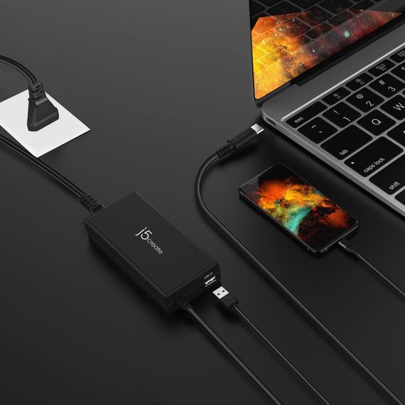 Зарядний пристрій J5create JUP2290C-EN ,1 USB-A / 1 USB-С | Зображення 4