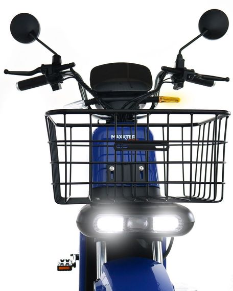 Електроскутер Maxxter RUNNER (Black-Blue) | Зображення 6