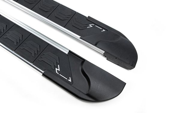 Бокові пороги RedLine V1 (2 шт., Алюміній) Довга база для Volkswagen T5 Caravelle 2004-2010 років | Зображення 3