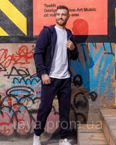 Спортивний костюм колір синій розмір XXL FI_004603