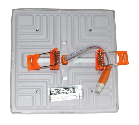 Светильник врезной LED Square Downlight 18W-220V-1800L-4000K Deco Ny95001126 | Зображення 3