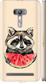Чохол на Asus ZenFone Selfie ZD551KL Єнотик з кавуном "4605m-116-2448"