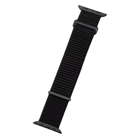 Нейлоновий ремінець Primo для Apple Watch 42mm / 44mm / 45mm / 46mm - Black