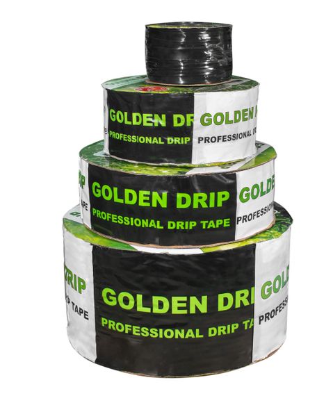 Капельная лента 8 mil шаг 15см бухта 100 метров эмитерная GOLDEN DRIP | Зображення 4
