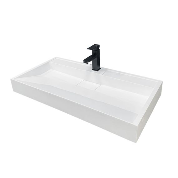 Раковина накладная Adamant VISION, прямоугольная (4824296205001)