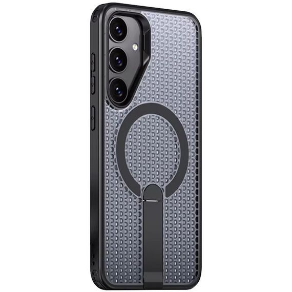 Чохол TPU Breeze with MagSafe stand для Samsung Galaxy S26+ Black | Зображення 1