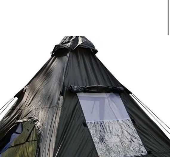 Намет 4-містний MIL-TEC «TIPI» Піраміда Olive | Зображення 4